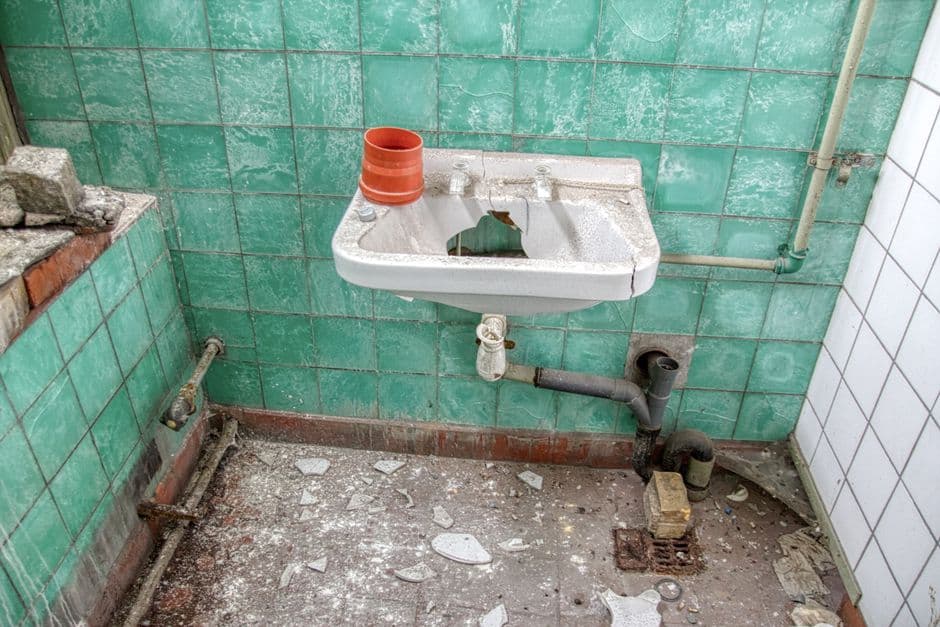 Удаление старой плитки