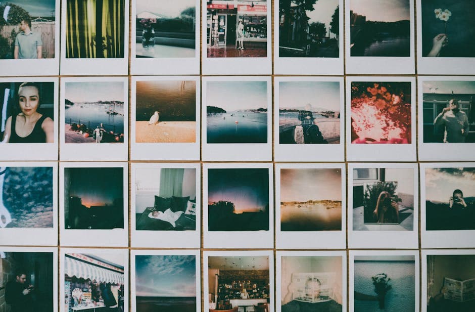 Как собрать коллаж из старых фотографий
