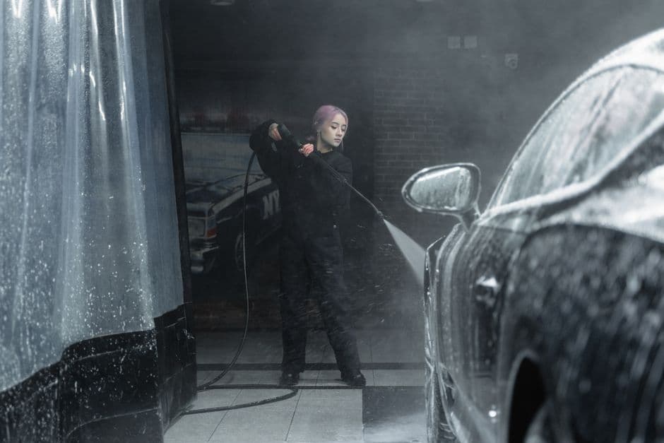 Wash and Dry the Car