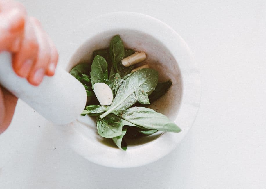 Prepare and Chop the Herbs
