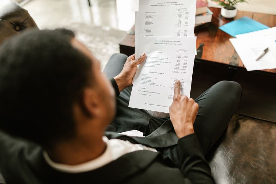 Have Your Financial Information Ready