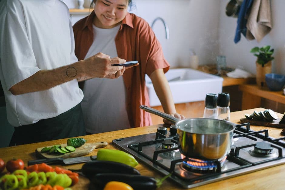 Cook Homemade Dinner Together
